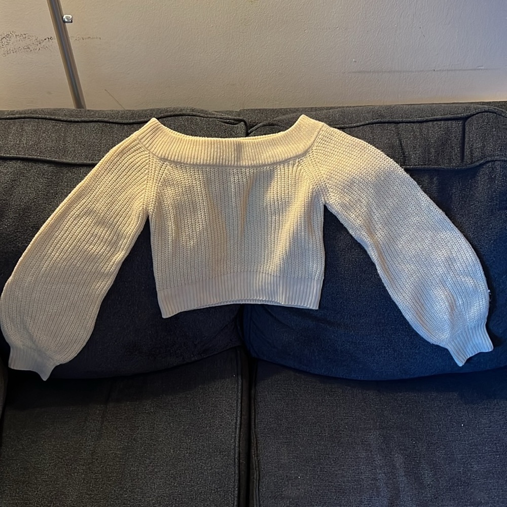Cropped sweater - Picture 2 of 5